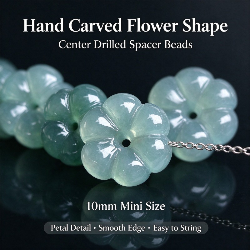 10PC Hand Carved Natural Burma - Earrings ulasan dan harga