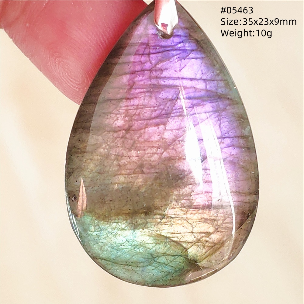 Natural Blue Light Labradorite - 925 Sterling Silver Chain Necklace Men ulasan dan harga