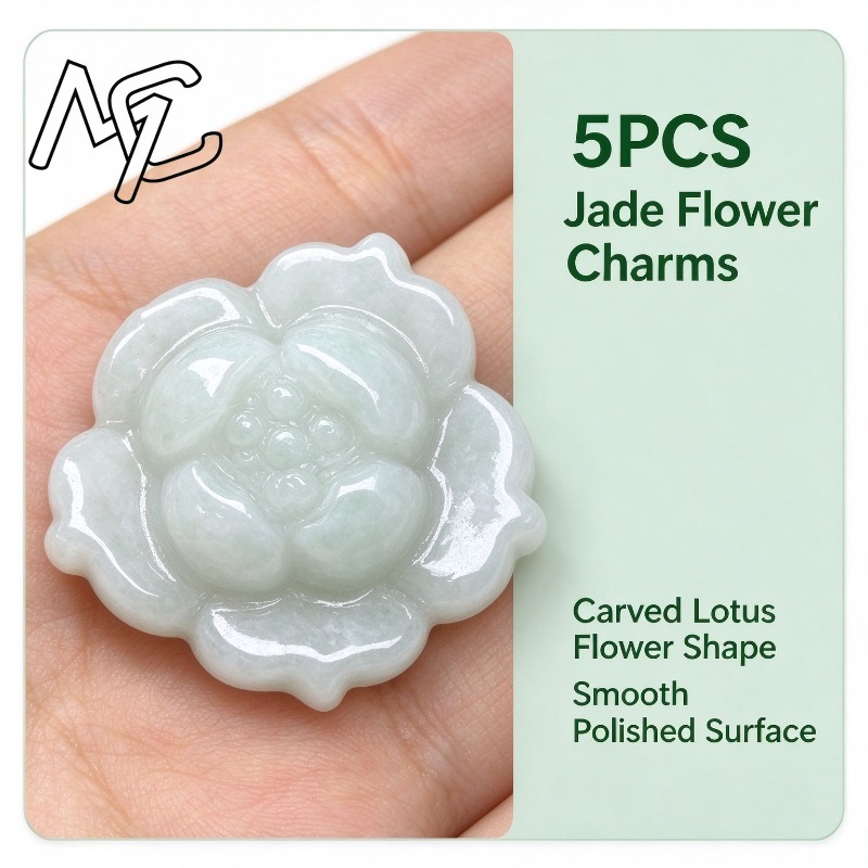 5Pcs Natural A Grade Jadeite L - Bracelets ulasan dan harga